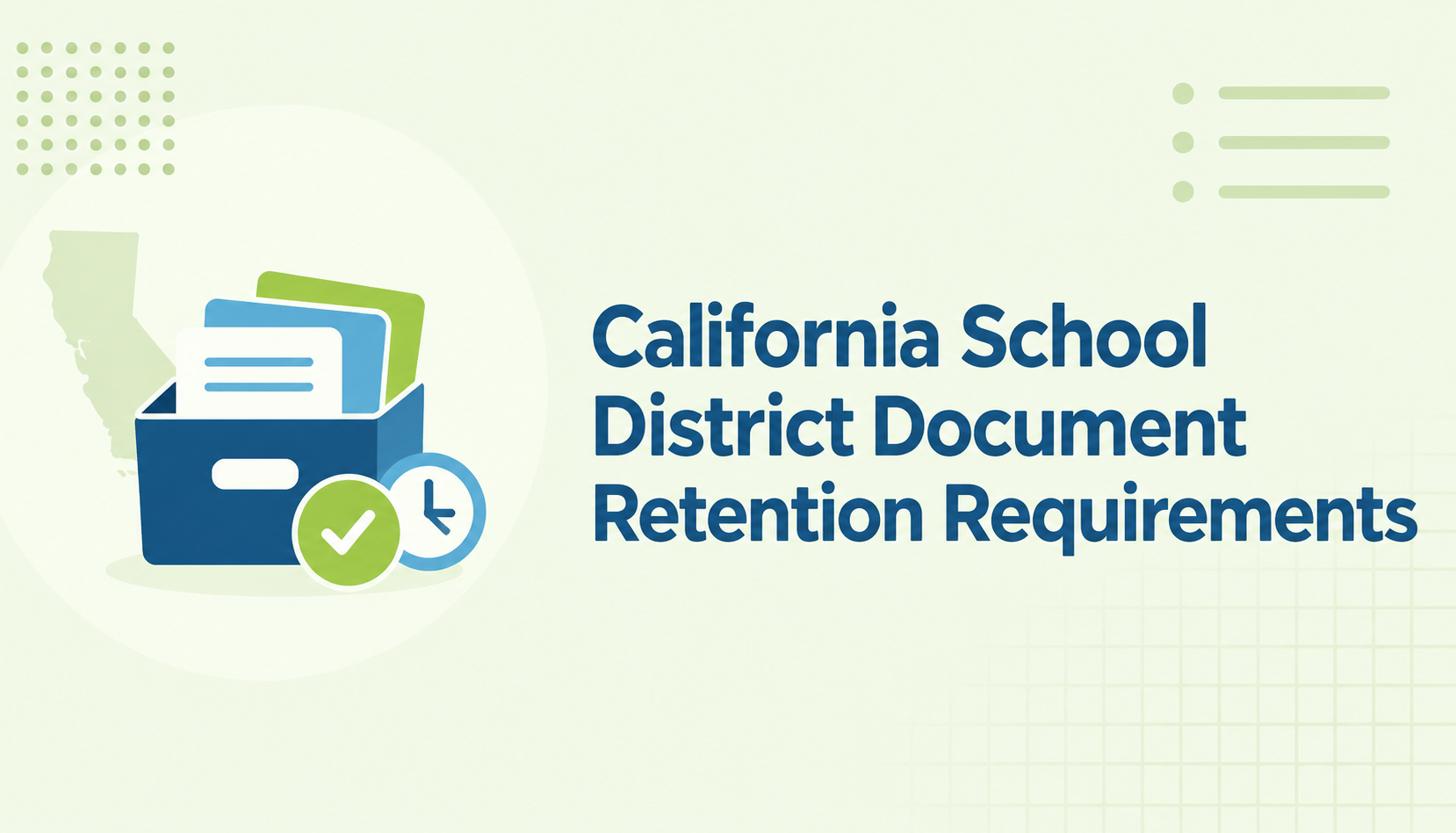 California school district retenton requirements