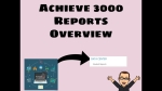 A3K: A General Achieve 3000  Overview of Reports available to teachers