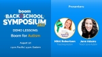 Demo Lessons: Boom for Autism - Boom Learning Symposium 2023