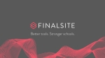 Finalsite | Better tools. Stronger schools.