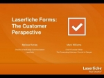 Laserfiche Forms: The Customer Perspective