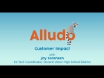 Jay Sorensen, Coordinator of Ed Tech talks Alludo professional development benefits