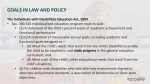 Better Goals for Better Outcomes: Best Practices for Writing Effective, Measurable IEP Goals