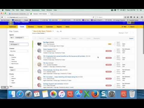 Kern High FreshDesk  Agent Login and Basic Ticketing