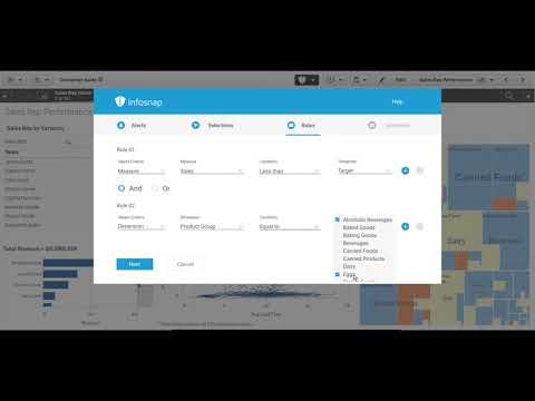 Infosnap for Qlik Sense - Bringing Enterprise Insights Closer to you.