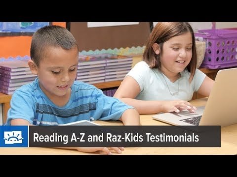 Reading A-Z and Raz-Kids Testimonials
