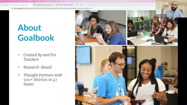 Designing Instruction with Goalbook Toolkit