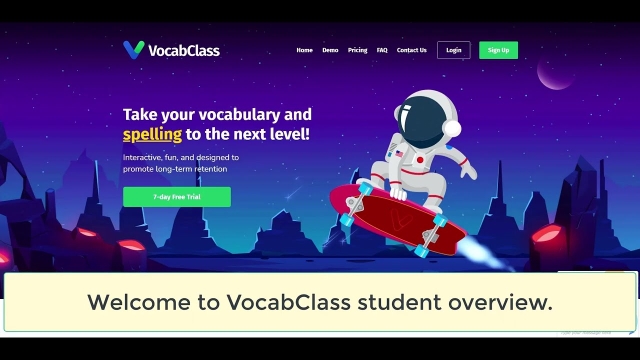 Vocabclass Student Overview