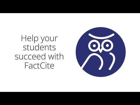 Get to know FactCite in 3 minutes!