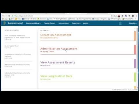 PowerSchool Assessment Introduction