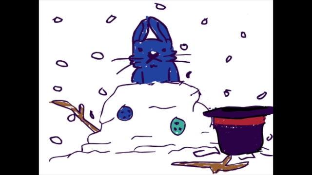 Snow Bunny Holiday Wishes from FableVision Learning (Animation-ish Student Creation)