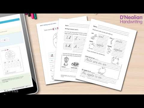 D&#039;Nealian® Handwriting Curriculum for Grades K-5