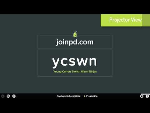 Navigating Pear Deck Projector View &amp; Teacher Dashboard