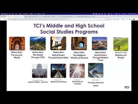 Back-to-School with TCI: Middle School and High School Social Studies