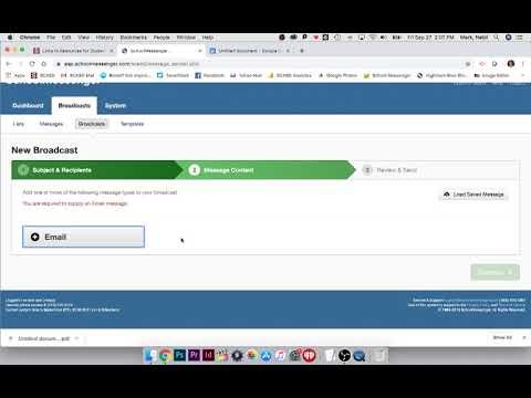 How to use the SchoolMessenger Communications Platform