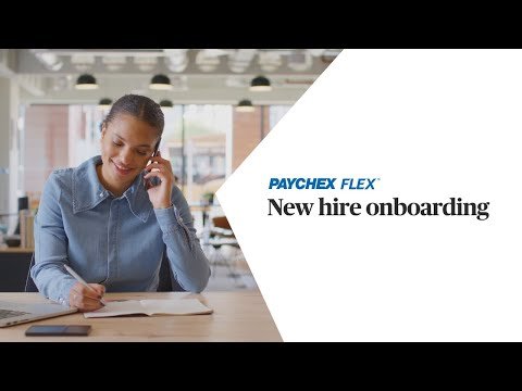 Paychex Flex® Onboarding Overview
