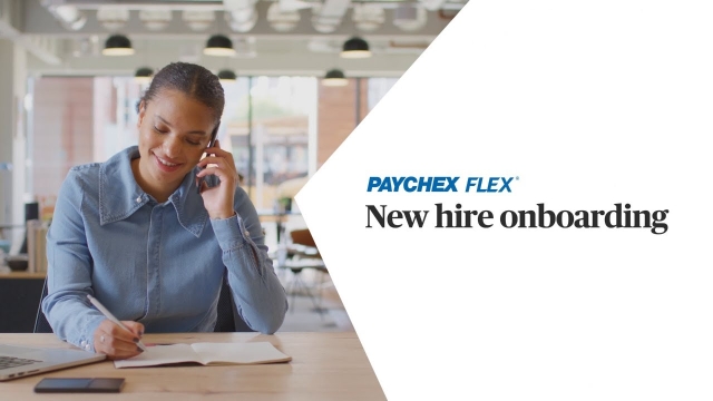 Paychex Flex® Onboarding Overview