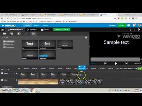 WeVideo Tutorial