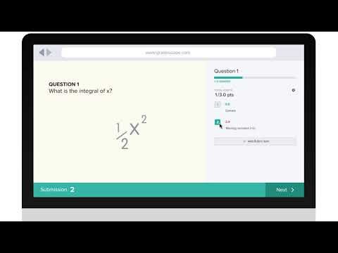 What is Gradescope? (older version)