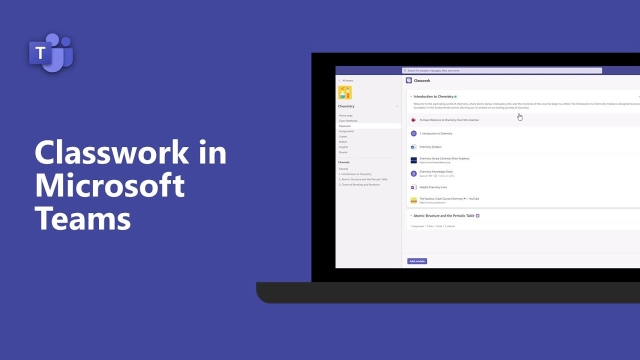 How to use Classwork in Microsoft Teams