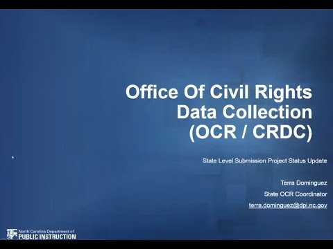 Civil Rights Data Collection CRDC Overview 20211105 1404 2
