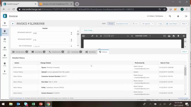 AvidInvoice + AvidPay Demo