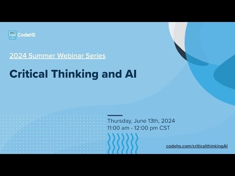 Critical Thinking and AI