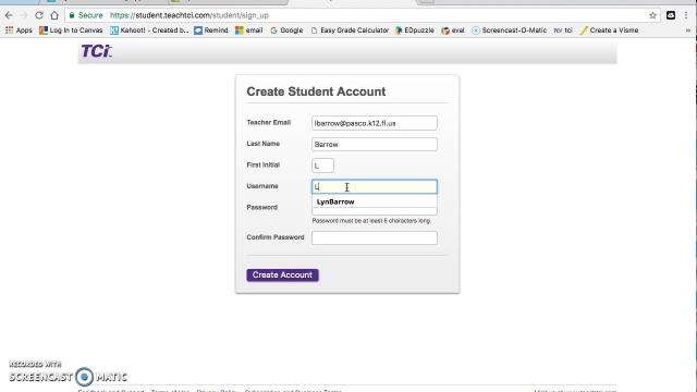 Creating Your History Alive! TCI Textbook Login