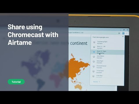 Present to Airtame with Google Cast