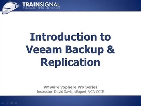 01 Introduction to Veeam Back up and Replication