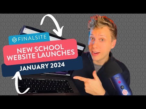 New School Website Launches | January 2024 | Finalsite