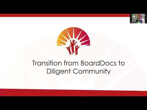 From BoardDocs to Diligent Community