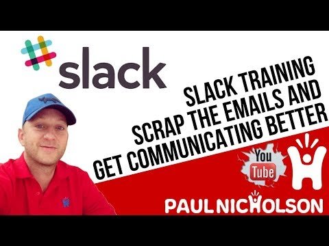 Slack Beginner Tutorial Training - Full How To Use Slack