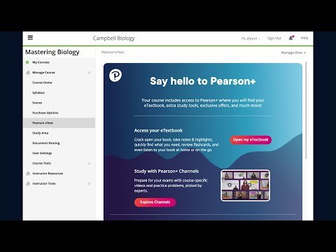 Mastering with Pearson+