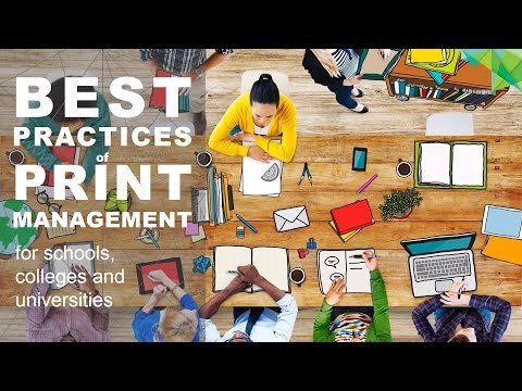 PaperCut Best Practices of Print Management Webinar