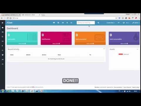 Snipe-it Asset management xampp
