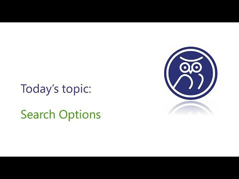 FactCite QuickStart  Search Options