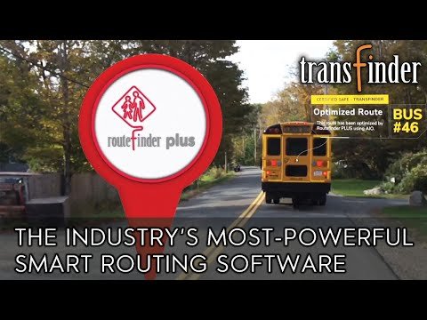 Transfinder’s Routefinder PLUS - The Industry's Most-Powerful Smart Routing Software