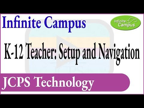 JCPS Teacher Infinite Campus Setup and Navigation