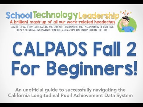 Calpads Fall 2 For Beginners