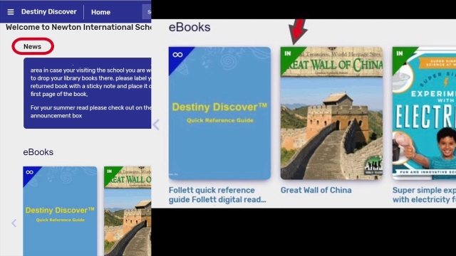 How to access follett ebooks