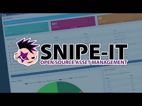 Snipe-IT Asset Management in Docker
