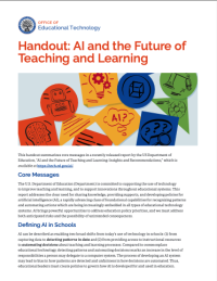 AI and the Future of Teaching and Learning