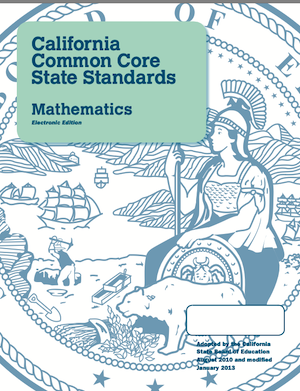 California Common Core Math Standards (2013)