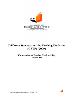 California Standards for the Teaching Profession