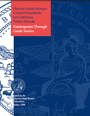 California History/Social Studies Framework and Standards
